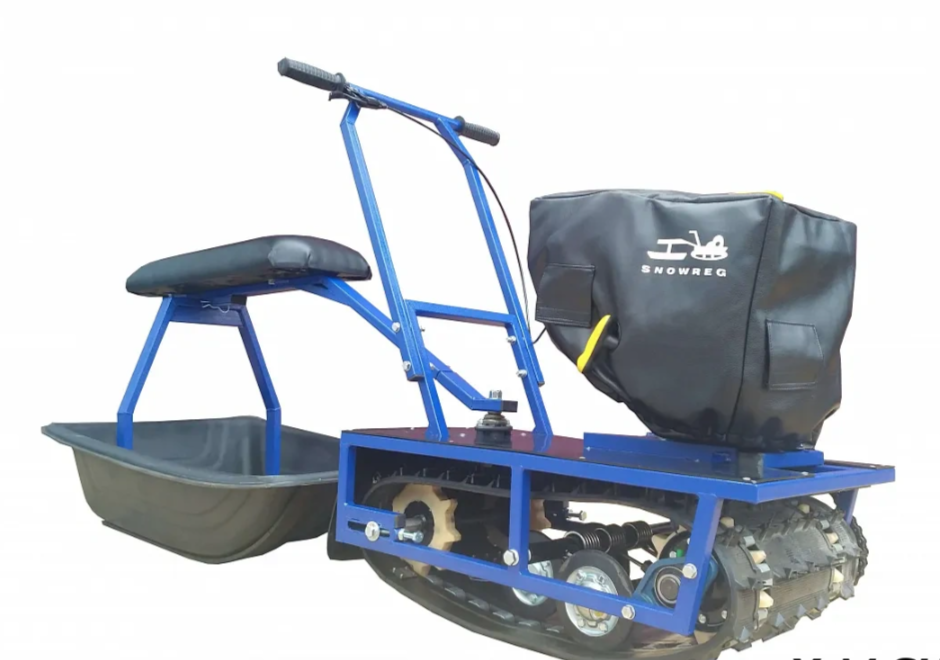 Мини-мотобуксировщик Альбатрос-М с фарой в Новом Уренгое