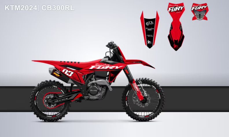 Кроссовый мотоцикл Sanchez Fury CB300RL в Новом Уренгое