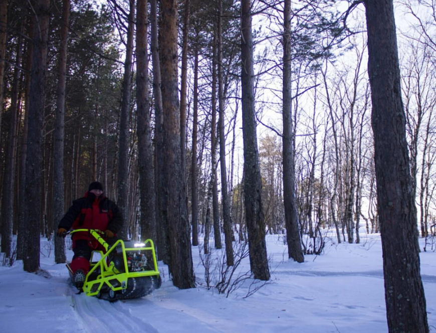 Мотобуксировщик POMOR X-1 PRO K6.5 в Новом Уренгое