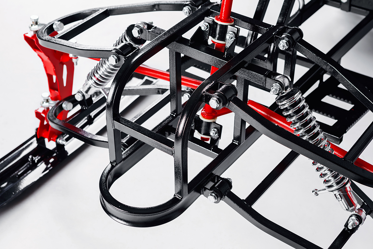 Лыжный модуль IKUDZO с подогревом ручек пластиковые лыжи в Новом Уренгое