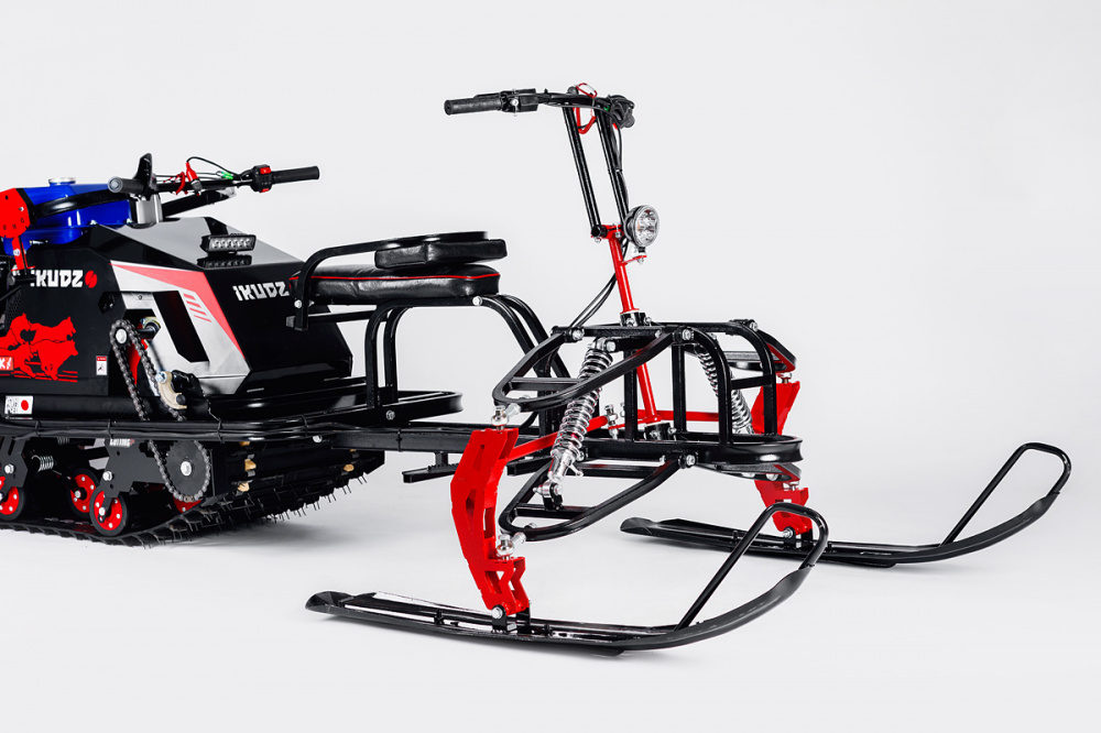 Лыжный модуль IKUDZO TERRAIN с подогревом ручек металлические лыжи в Новом Уренгое