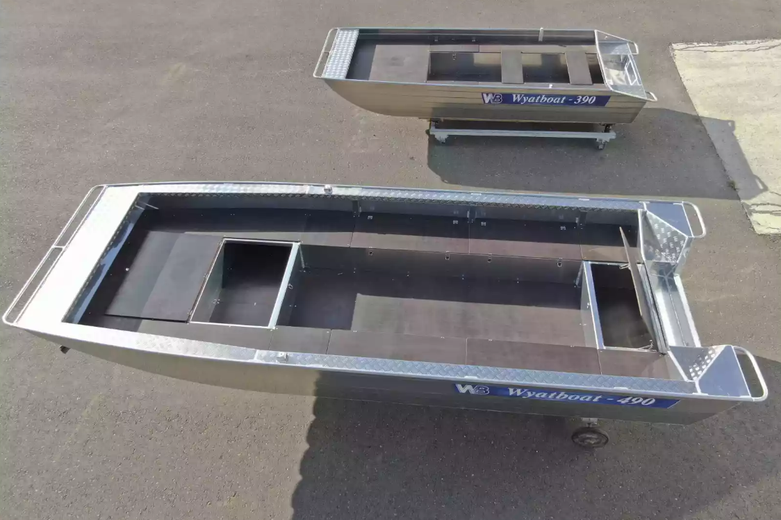 Алюминиевая лодка Wyatboat-490 Jonboat в Новом Уренгое