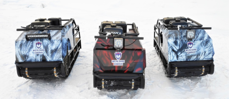 Мотобуксировщик Irondog (Железная собака) M500 13  Камуфляж Охотник в Новом Уренгое