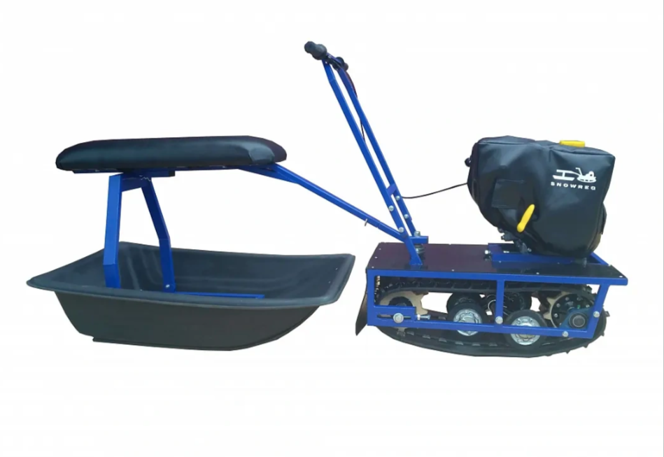 Мини-мотобуксировщик Альбатрос-М с фарой в Новом Уренгое