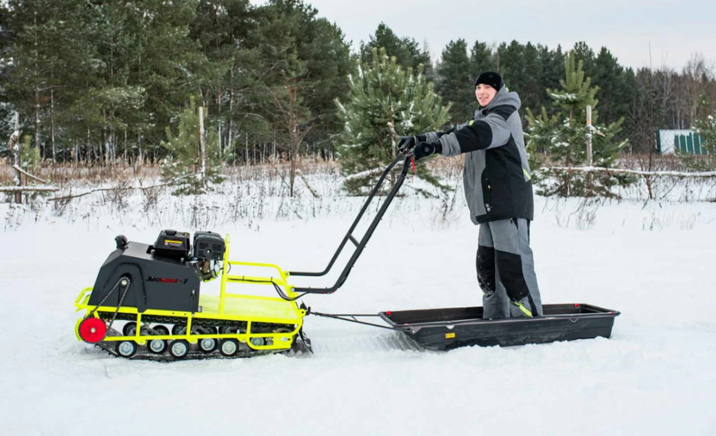 Мотобуксировщик Бурлак ХОЗЯИН-1 (капот ткань) в Новом Уренгое
