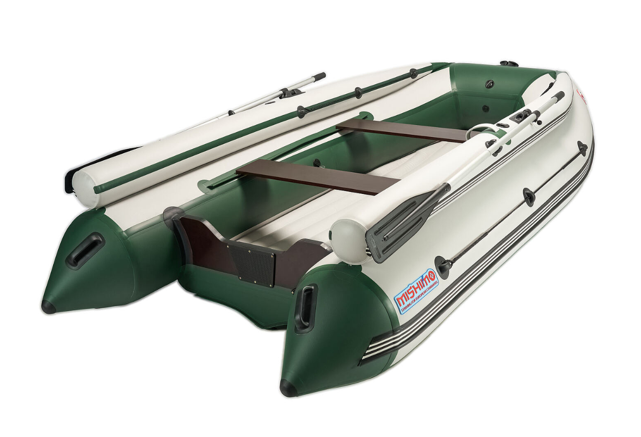 КОМПЛЕКТ ЛОДКА MISHIMO FAMILY LITE 370 + МОТОР 9,9 (15) Л.С. в Новом Уренгое