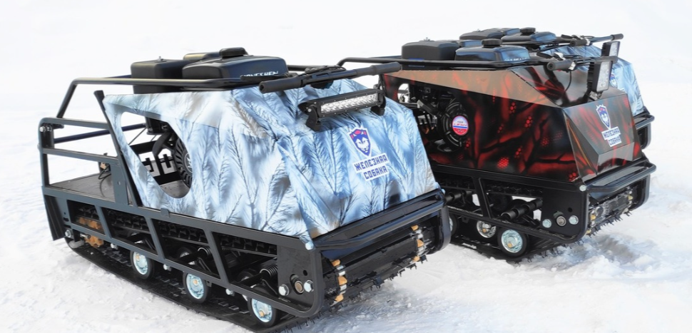 Мотобуксировщик Irondog (Железная собака) M500 13  Камуфляж Охотник в Новом Уренгое