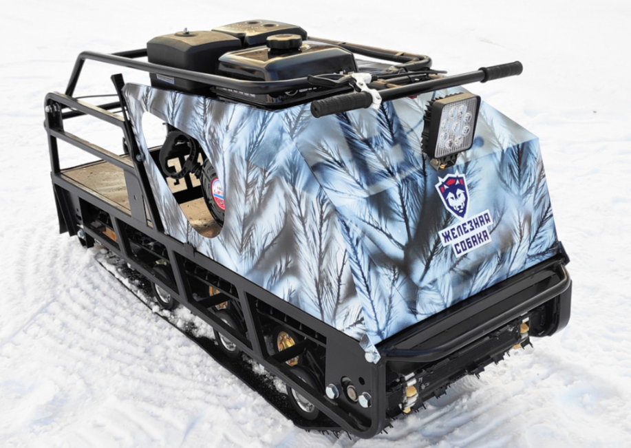 Мотобуксировщик Irondog (Железная собака) M500 13  Камуфляж Охотник в Новом Уренгое