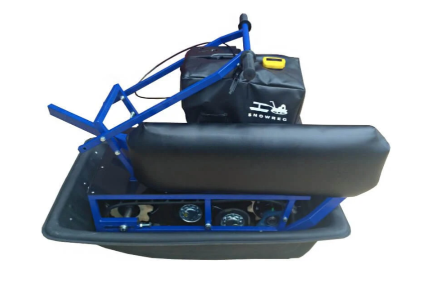 Мини-мотобуксировщик Альбатрос-М с фарой в Новом Уренгое