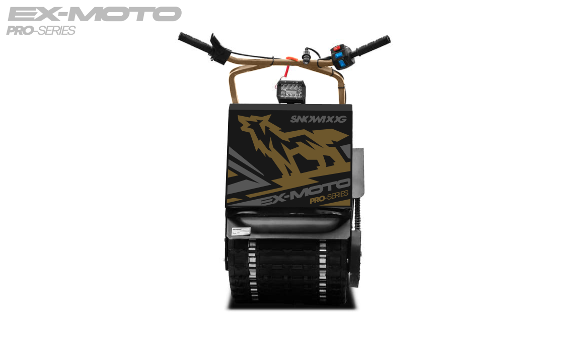 Мотобуксировщик EX-MOTO SNOWDOG S380 8л.с. в Новом Уренгое