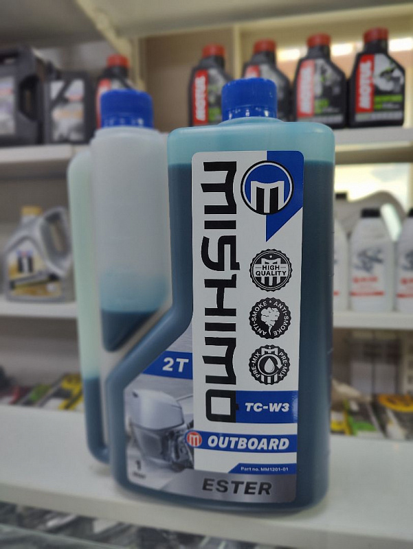 Масло MISHIMO 2T OUTBOARD (ESTER) полусинтетика 1 л в Новом Уренгое