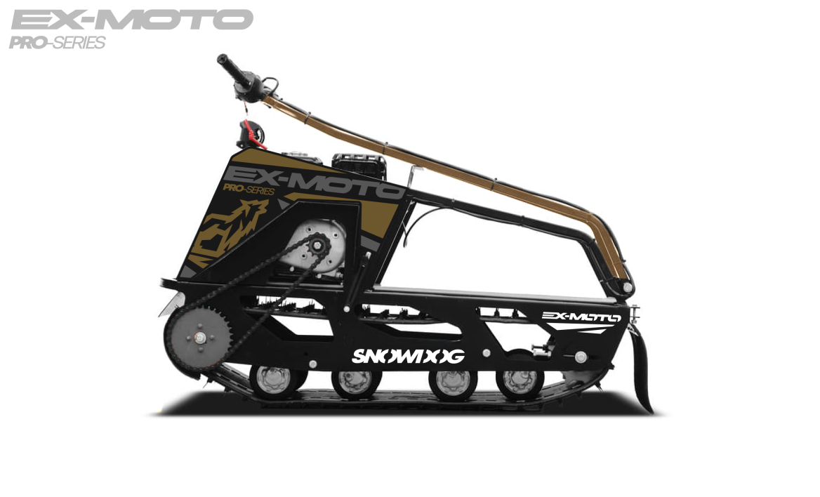 Мотобуксировщик EX-MOTO SNOWDOG S380 8л.с. в Новом Уренгое