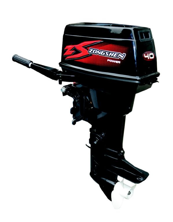 Лодочный мотор Zongshen T40 (+руль+пульт) в Новом Уренгое