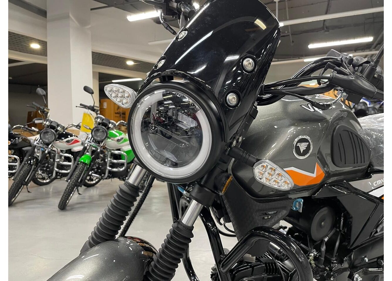 Мопед VMC NOVA 49сс (125сс) Led Full, дисковый тормоз, RKB RATO с баланс. валом, сигнализация в Новом Уренгое