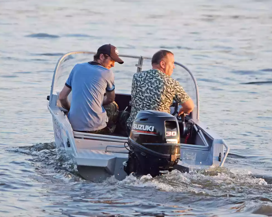 Алюминиевая лодка Wyatboat-390 DCM в Новом Уренгое