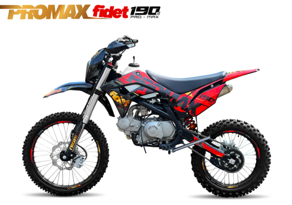 Мотоцикл (питбайк) PROMAX FIDET (ФАЙДЕТ) 190E MAX PRO LUX 19/16 в Новом Уренгое