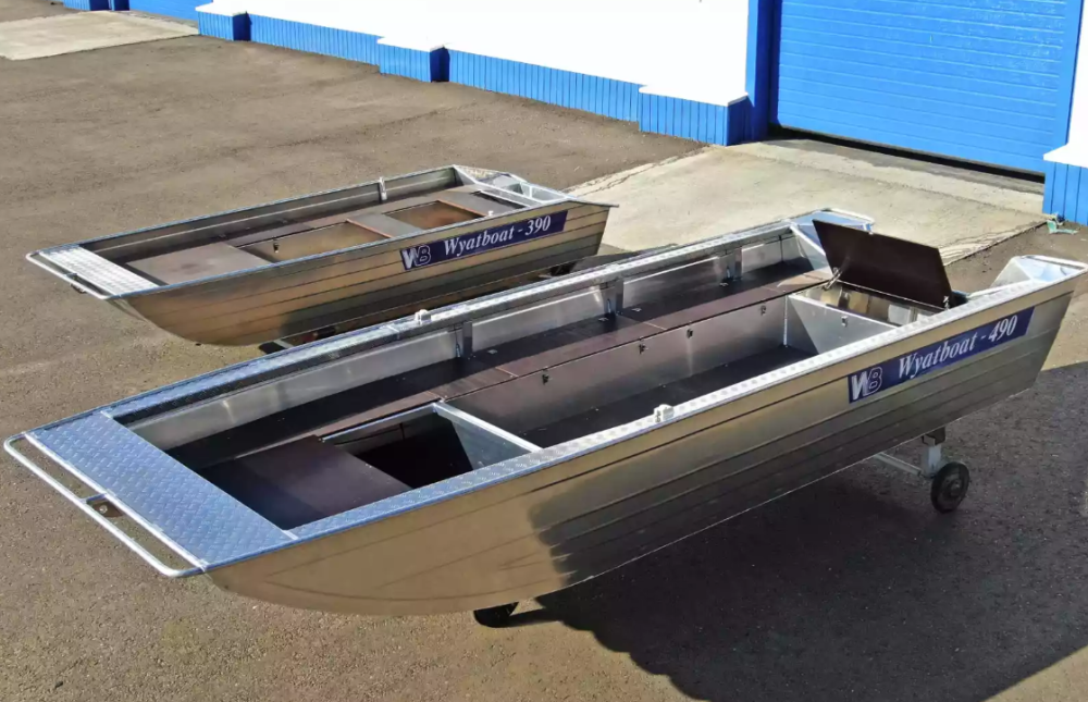 Алюминиевая лодка Wyatboat-490 Jonboat в Новом Уренгое