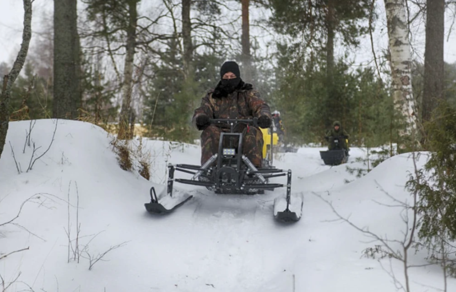 Мотобуксировщик РЫБАК PK 15 л.с. (короткая база 1230мм) в Новом Уренгое