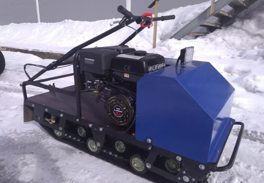 Мотобуксировщик AhtaR ЗИМА с реверсом (задний ход) в Новом Уренгое