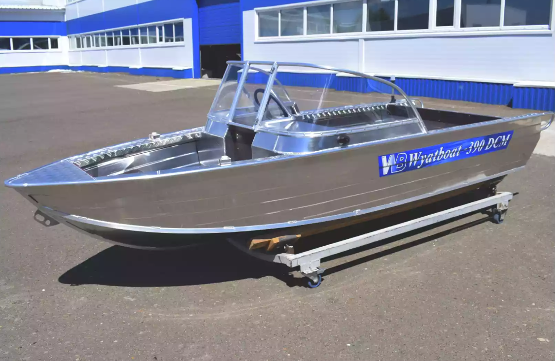 Алюминиевая лодка Wyatboat-390 DCM в Новом Уренгое