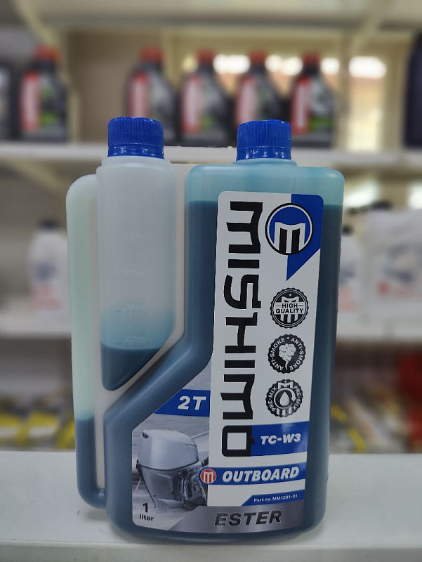 Масло MISHIMO 2T OUTBOARD (ESTER) полусинтетика 1 л в Новом Уренгое