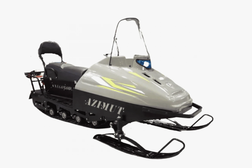 Миниснегоход Бурлак Азимут 20 л.с. , эл.запуск, реверс, тормоз гидравл, капот серый в Новом Уренгое