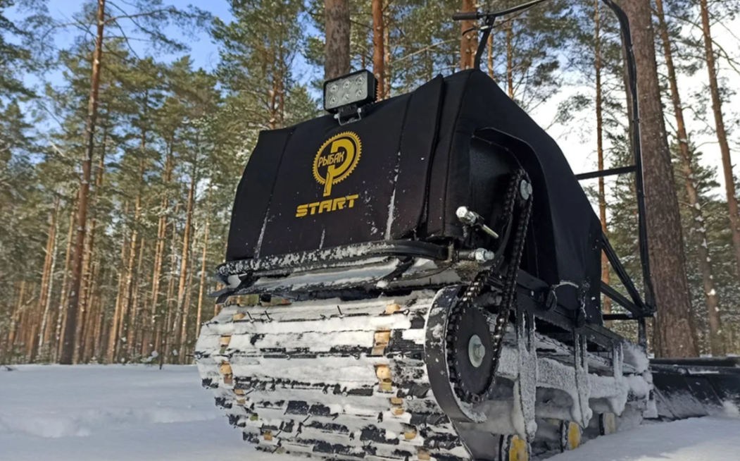 Мотобуксировщик РЫБАК СТАРТ Lifan 15 л.с (тканный капот) в Новом Уренгое