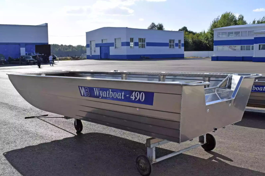 Алюминиевая лодка Wyatboat-490 Jonboat в Новом Уренгое