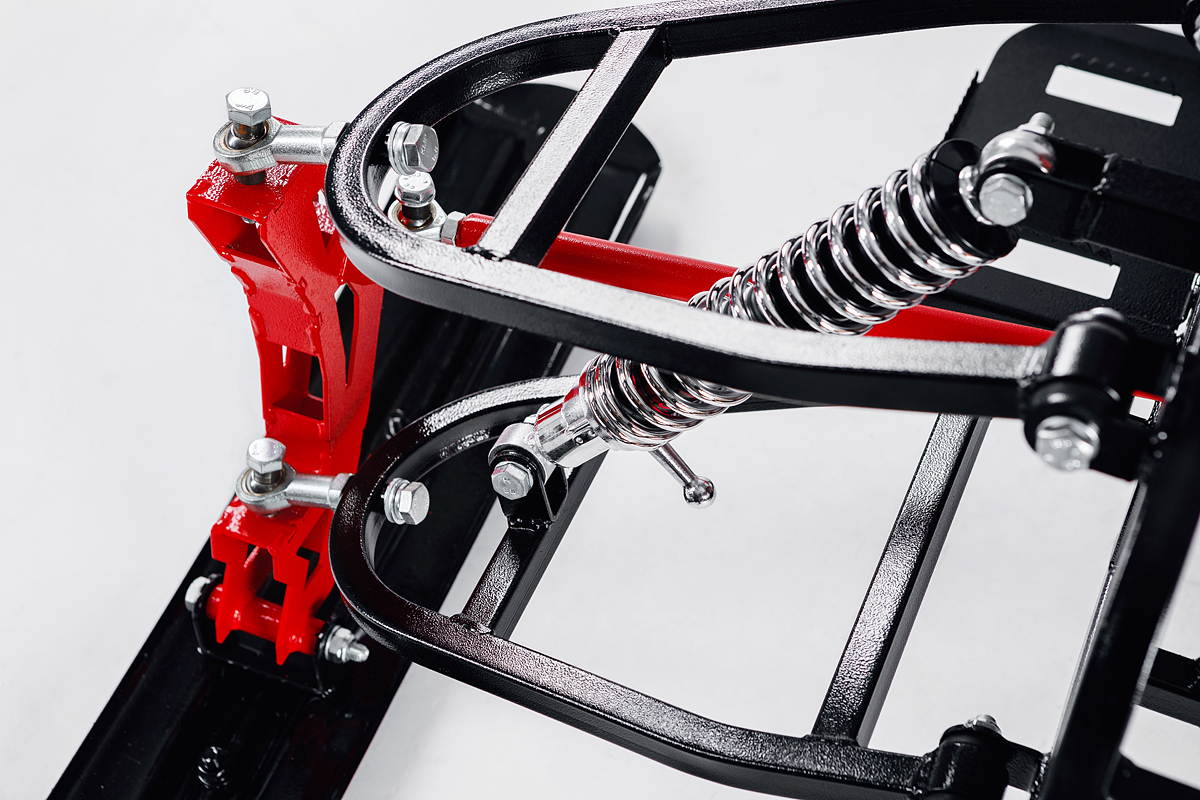 Лыжный модуль IKUDZO с подогревом ручек пластиковые лыжи в Новом Уренгое