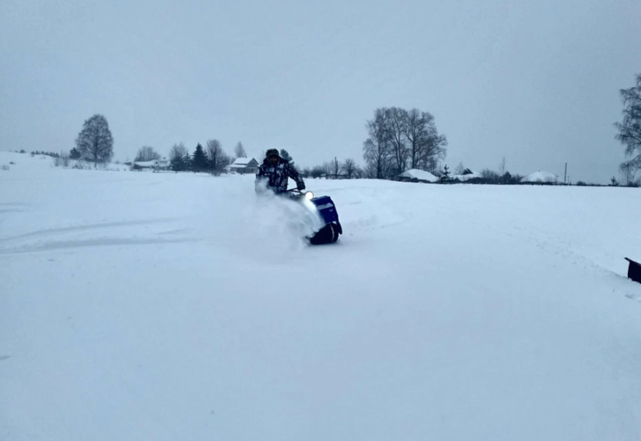 Мотобуксировщик Альбатрос-XLV 9 мини, тележки, 1250 мм в Новом Уренгое