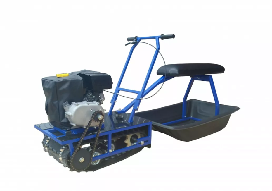 Мини-мотобуксировщик Альбатрос-М с фарой в Новом Уренгое