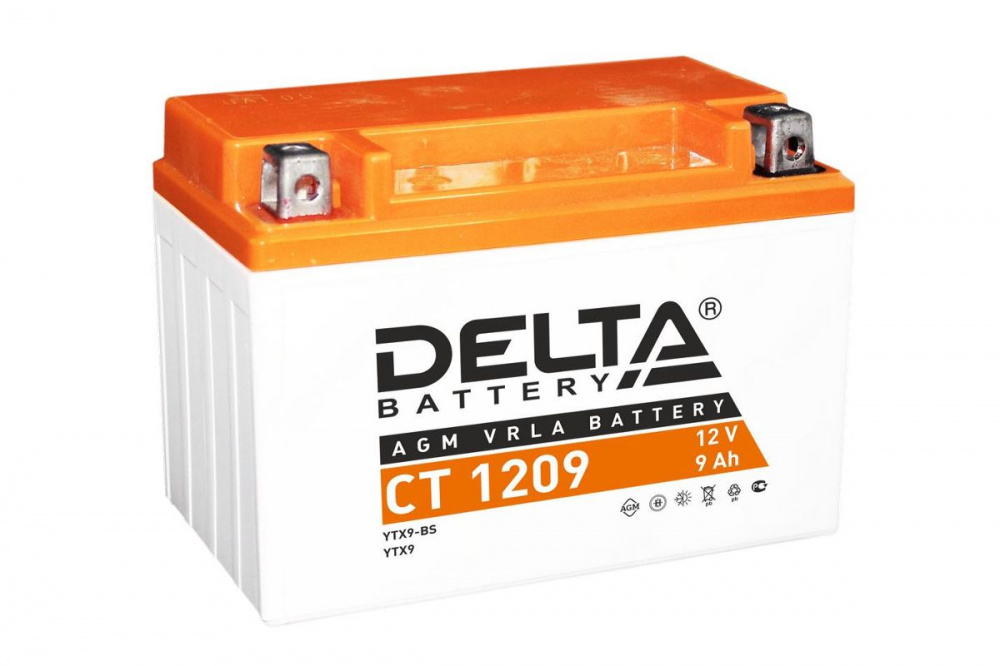 Аккумулятор Delta CT 1209 (12V / 9Ah) в Новом Уренгое