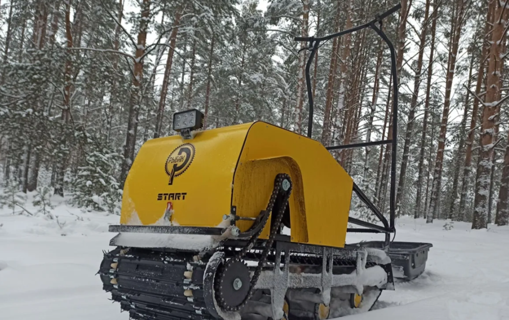 Мотобуксировщик РЫБАК СТАРТ Lifan 15 л.с. (металлический капот) в Новом Уренгое