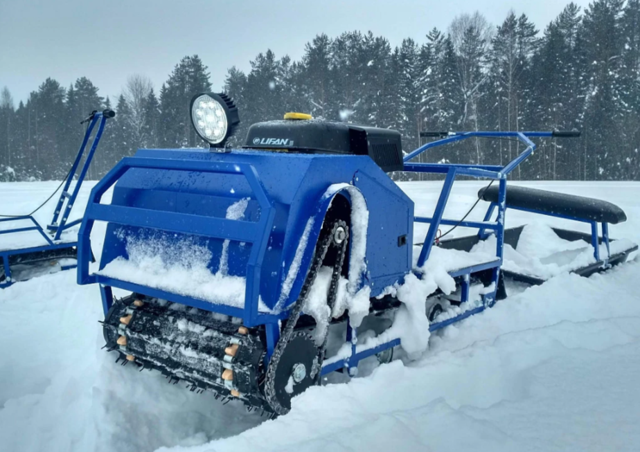 Мотобуксировщик Альбатрос-XLV 9 мини, тележки, 1250 мм в Новом Уренгое