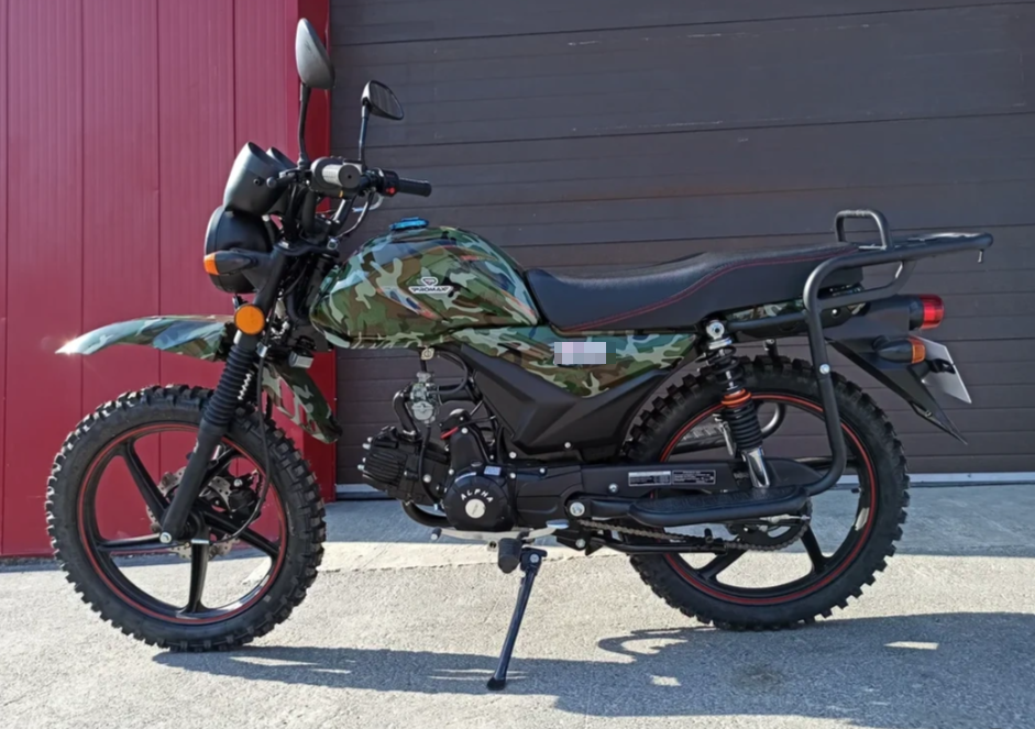 МОПЕД PROMAX ALPHA OFFROAD 130 (49) LUX (LED) в Новом Уренгое