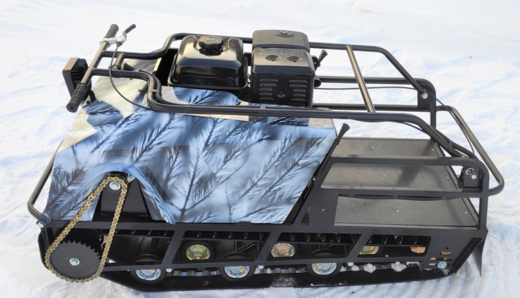 Мотобуксировщик Irondog (Железная собака) M500 13  Камуфляж Охотник в Новом Уренгое