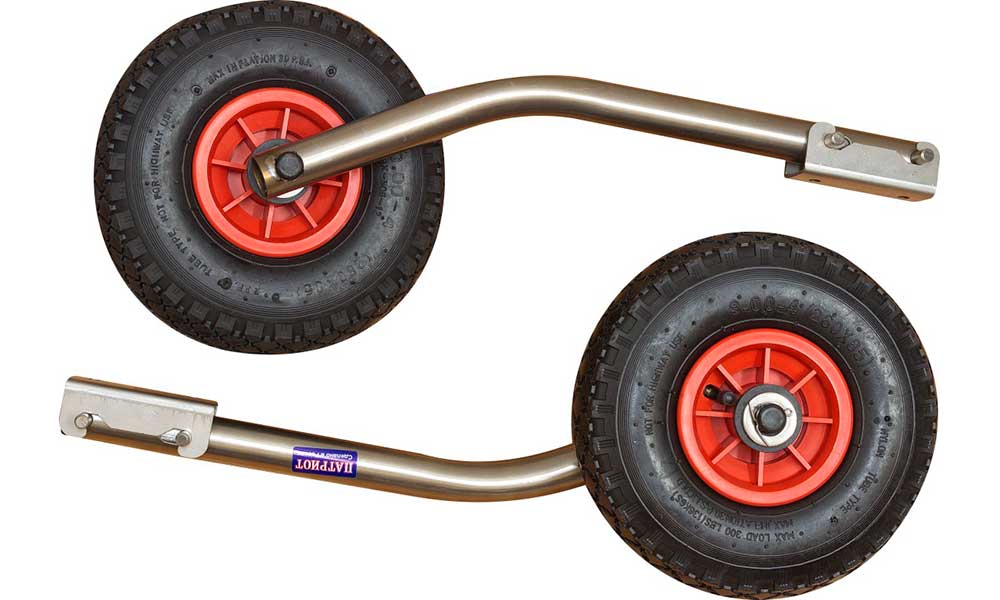 Транцевые колеса модульные удлиненные из нержавеющей стали в Новом Уренгое