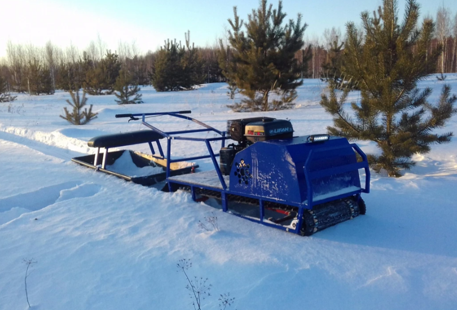 Мотобуксировщик Альбатрос-XLV 9 мини, тележки, 1250 мм в Новом Уренгое