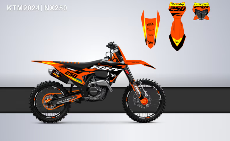 Кроссовый мотоцикл Sanchez Fury NX250 в Новом Уренгое