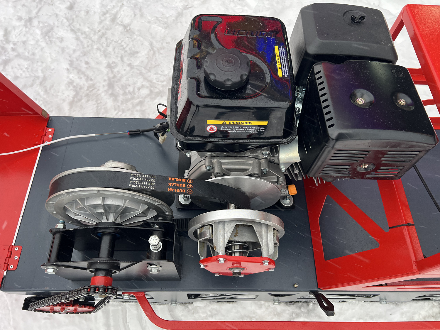 Мотобуксировщик EX-MOTO SNOWDOG S500 15л.с в Новом Уренгое