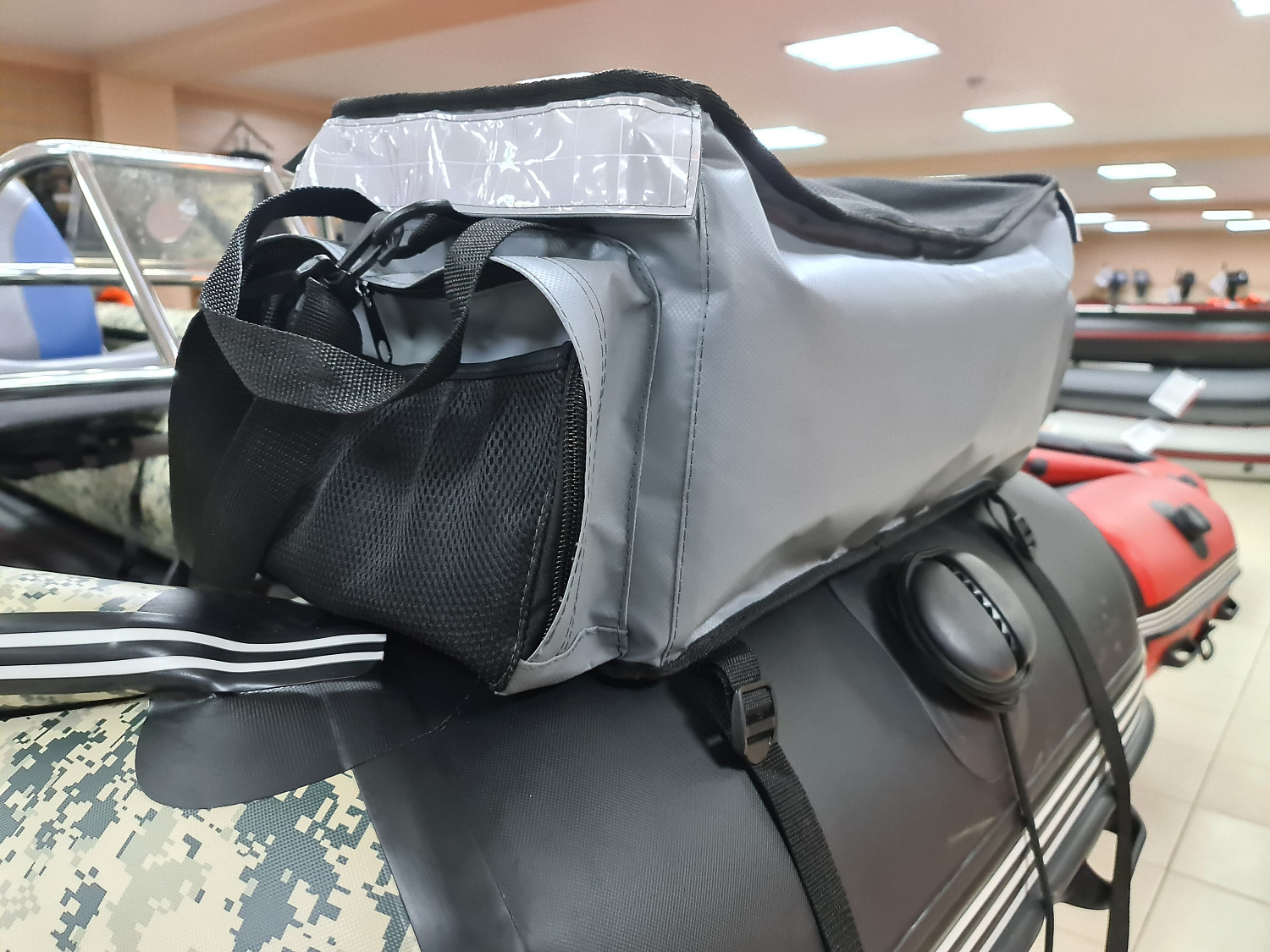 СУМКА ЛЮКС НА БАЛЛОН ДЛЯ ЛОДОК ПВХ 50Х25Х25 СМ в Новом Уренгое