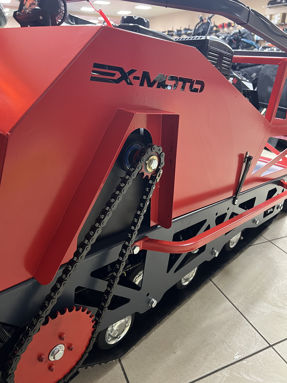 Мотобуксировщик EX-MOTO SNOWDOG S500 15л.с в Новом Уренгое