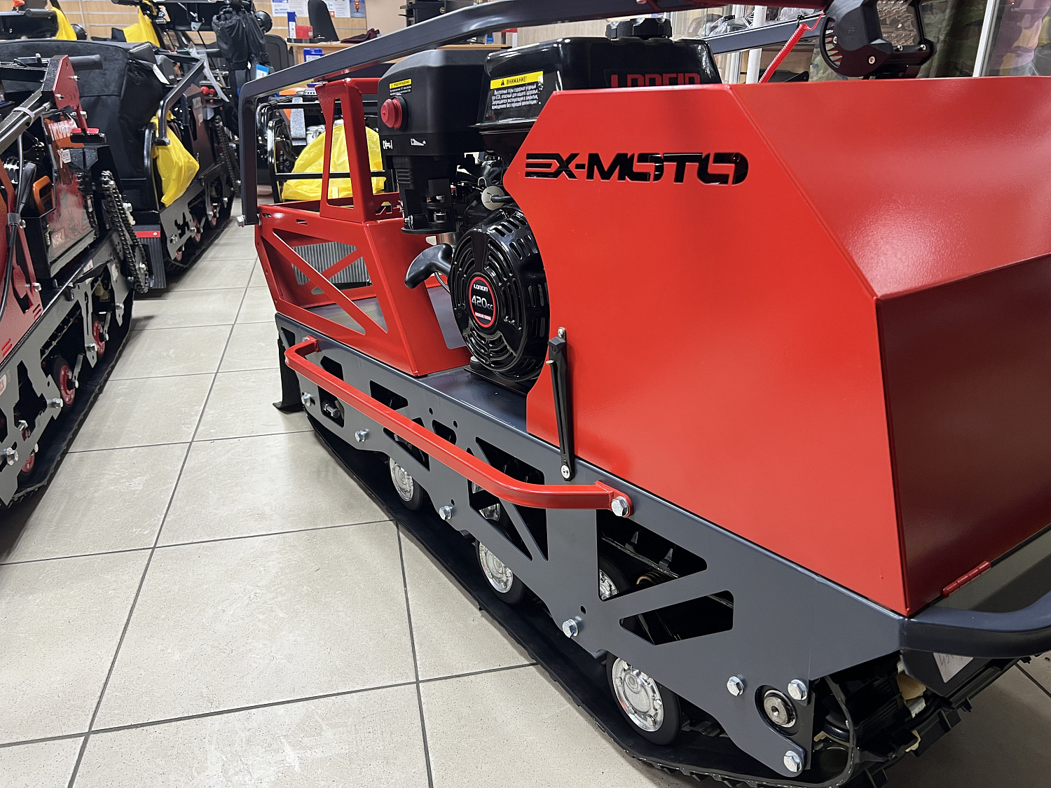 Мотобуксировщик EX-MOTO SNOWDOG S500 15л.с в Новом Уренгое