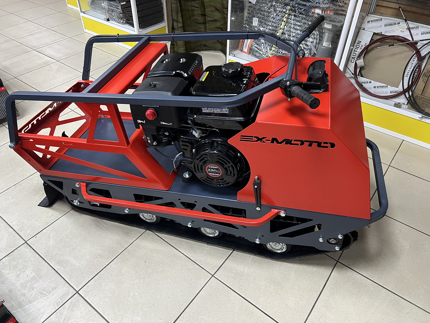 Мотобуксировщик EX-MOTO SNOWDOG S500 15л.с в Новом Уренгое