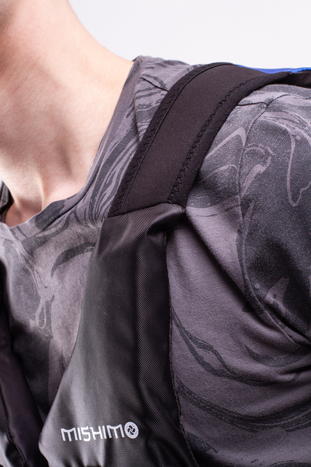 Жилет спасательный MISHIMO PRO Премиум качества Черно-синий в Новом Уренгое