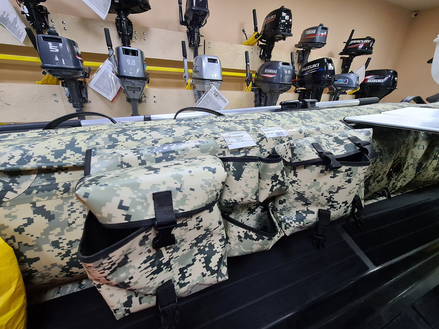 ОРГАНАЙЗЕР БОРТОВОЙ БОЛЬШОЙ ДЛЯ ЛОДОК ПВХ 70Х22,5Х12 СМ в Новом Уренгое