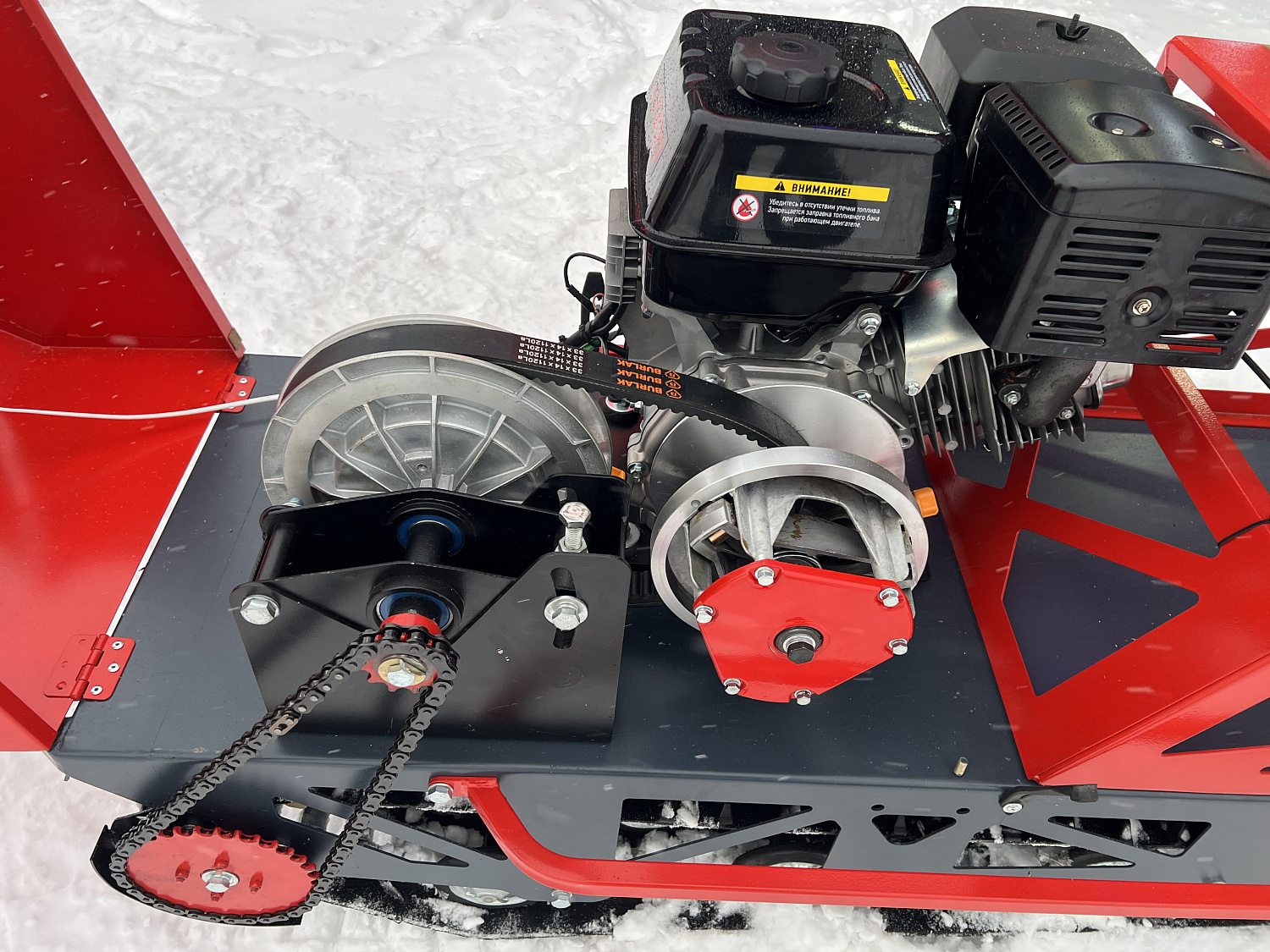 Мотобуксировщик EX-MOTO SNOWDOG S500 15л.с в Новом Уренгое