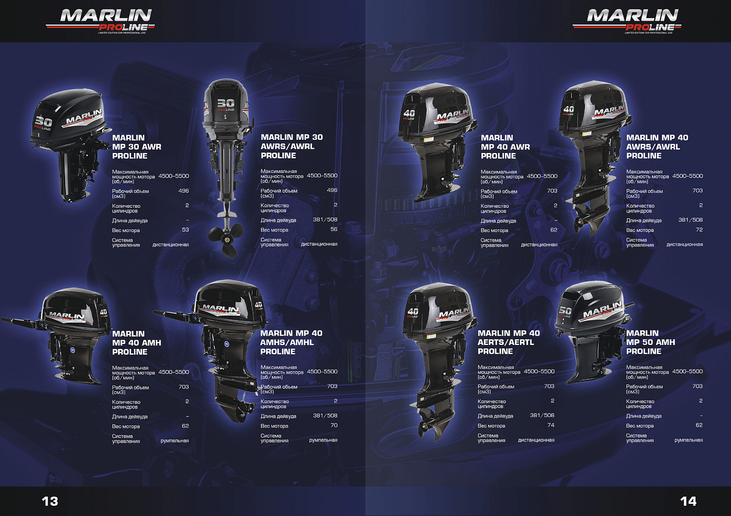 Лодочный мотор MARLIN PROLINE MP 30 AMHS в Новом Уренгое