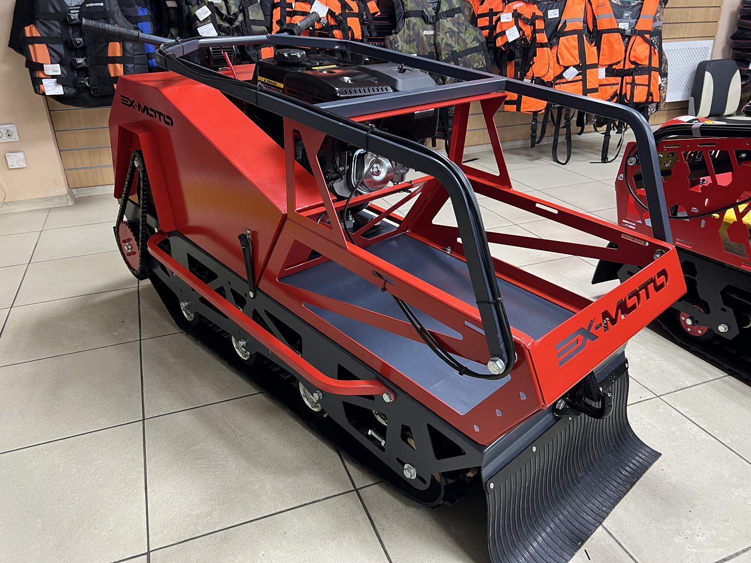 Мотобуксировщик EX-MOTO SNOWDOG S500 15л.с в Новом Уренгое