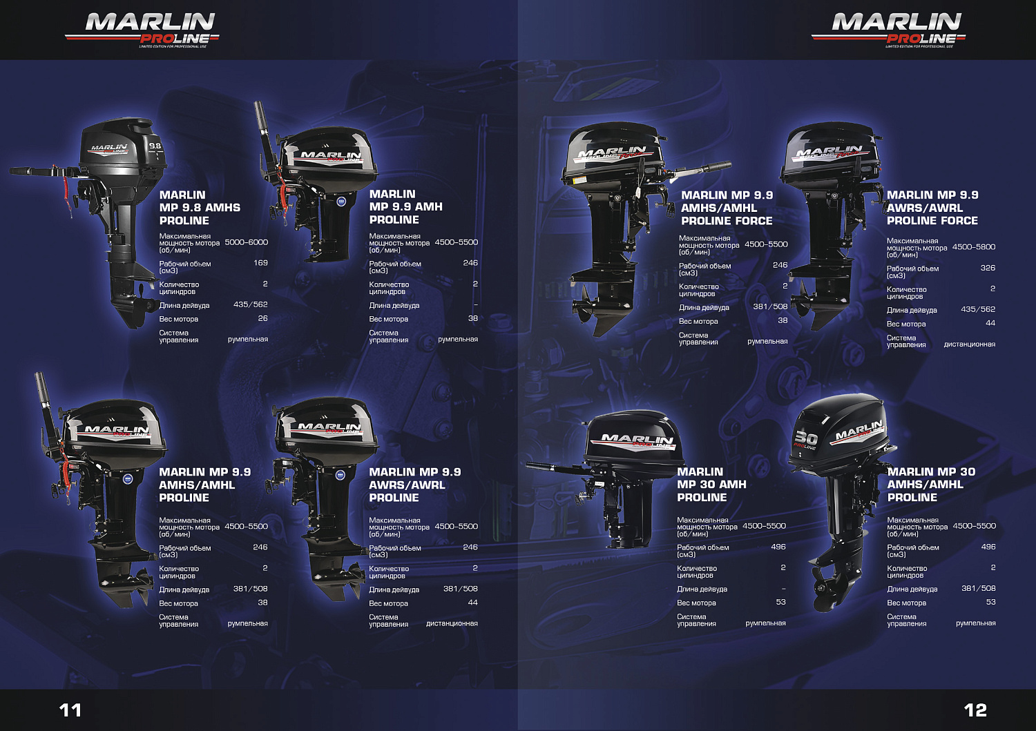 Лодочный мотор MARLIN PROLINE MP 30 AMHS в Новом Уренгое